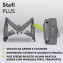 Lionelo Stefi Plus Box / Lettino da viaggio Pieghevole 2 liveli 0-3 anni Grey Multicolor