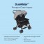 Graco DuoRider Passeggino Doppio leggero Steeple Gray 