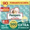 Pampers Baby Dry Mutandino XL Taglia 6 (15+ kg),90 Pannolini-Formato Scorta