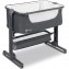 Lettino Lionelo Timon 3 in 1 Graphite + Materasso Lionelo Fiki Miki