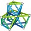 Costruzioni Magnetiche Geomag Color 91 pz
