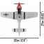 Costruzioni Cobi Modellino Aereo Top Gun Maverick P-51D Mustang