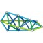 Costruzioni Magnetiche Geomag Color 91 pz