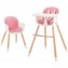 Seggiolone Pappa Kinderkraft Sienna Rosa