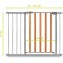 Cancelletto di Sicurezza Hauck Wood Lock 2 in Metallo Silver e Legno + Estensione da 96 a 101 cmCancelletto di Sicurezza Hauck Wood Lock 2 in Metallo Silver e Legno + Estensione da 96 a 101 cm