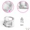 Seduta per Bagnetto Okbaby Flipper Evolution Grigia