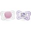 Succhietto Chicco Physio Forma Light Silicone Viola Trasparente 2-6 m