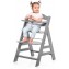 Seggiolone in Legno Hauck Alpha+ Grey