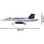 Costruzioni Cobi Modellino Aereo Top Gun Maverick F/A-18E Super Hornet