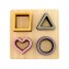 Gioco a Incastro Nuby in Legno e Silicone Puzzle 12m+