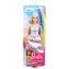 Bambola Barbie Dreamtopia Principessa Bionda con Abito Blu e Tiara