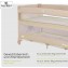 Lorelli Lettino da viaggio UP and DOWN Beige Flying Friends
