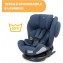 Seggiolino Auto Chicco Isofix Girevole 360 Unico Plus India Ink da 0 a 36 Kg