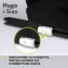 Lionelo Hugo I-size Seggiolino Auto ISOFIX 100-150 cm Black Carbon