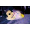 Clementoni Baby Mickey Peluche Riproduce Rumori Bianchi e Battito del Cuore con Cromoterapia