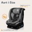 LIONELO AART I-SIZE Seggiolino Auto per Bambini 40-150 cm Grey Graphite