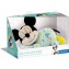 Clementoni Baby Mickey Peluche Riproduce Rumori Bianchi e Battito del Cuore con Cromoterapia