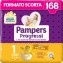 Formato Scorta Pannolini Pampers Progressi Newborn 2-5 Kg Misura 1 (168pz)