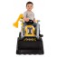 Trattore Smoby Builder Max con Benna Scavatrice e Rimorchio OUTLET