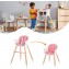 Seggiolone Pappa Kinderkraft Sienna Rosa