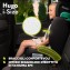 Lionelo Hugo I-size Seggiolino Auto ISOFIX 100-150 cm Black Carbon