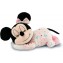 Clementoni Baby Minnie Peluche Riproduce Rumori Bianchi e Battito del Cuore con Cromoterapia
