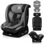 LIONELO AART I-SIZE Seggiolino Auto per Bambini 40-150 cm Grey Graphite