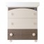 Bagnetto Fasciatoio Pali Gaia Bianco Classico / Rovere Tabacco