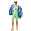 Bambola Barbie Ken con Giacca e Tuta Fluorescente