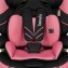LIONELO LEVI ONE I-SIZE Seggiolino auto 76-150 cm Pink Rose