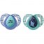 Succhietto Tommee Tippee 2 Pz Night Time 6-18m Blu Verde