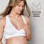 Reggiseno per Gravidanza e Allattamento Medela Keep Cool Sleep Bianco Taglia XXL