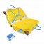 Valigia Cavalcabile Trunki Gerry Giraffa Giallo