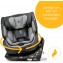 Osann One360 iSize-Seggiolino Auto Girevole a 360 gradi, 40-150 cm– Universe Grey 