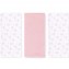 Telo Multifunzione Petite Star 3pz Orso Star Bianco/Rosa