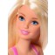 Bambola Barbie Beach Bionda Costume Rosa