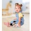Clementoni Baby Minnie Peluche Riproduce Rumori Bianchi e Battito del Cuore con Cromoterapia