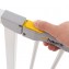 Cancelletto di Sicurezza Hauck Autoclose N Stop in Metallo Bianco da 75 a 80 cm