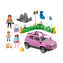 Famiglia al Parcheggio dell'Outlet Playmobil City Life