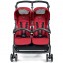 Passeggino Gemellare Peg Perego Aria Twin Shopper Red