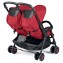 Passeggino Gemellare Peg Perego Aria Twin Shopper Red