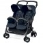 Passeggino Gemellare Peg Perego Aria Twin Shopper Navy