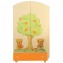 Armadio Baby Expert Cuore Panna Arancio