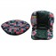 Rivestimento + Cappottina Seggiolino Auto Ovetto Pam Green Scacchi /