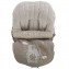 Jane Sacco Universale Ovetto Moon Footmuff Taupe /