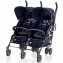 Passeggino Gemellare Brevi Marathon Twin Blu
