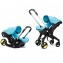 Seggiolino Auto Passeggino Doona 2 In 1 Gruppo 0+ Sky Turquoise