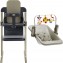 Seggiolone Brevi Slex Evo Grigio Antracite + Sdraietta Evo