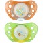 Succhietto Chicco Physio Air Glowing Silicone 2 PZ Verde Arancione 4m+