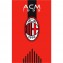 Tappeto Associazione Calcio Milan 80 x 120 cm Official Merchandise - 1988